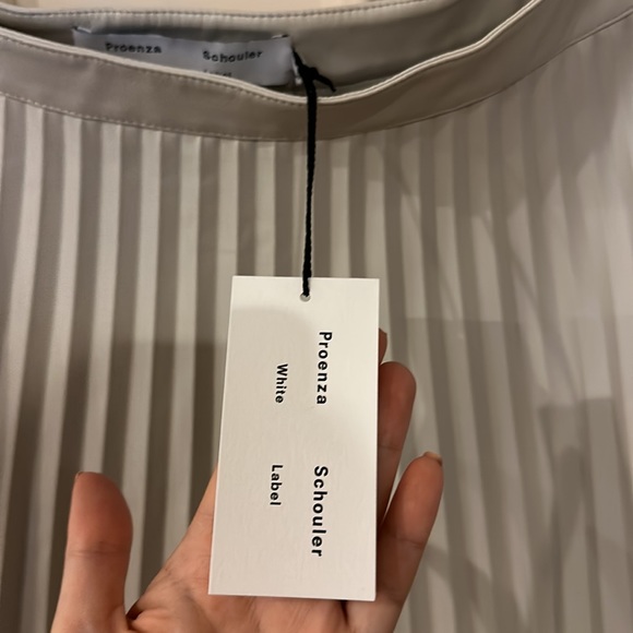 Proenza Schouler White Label
The Faux Leather Pleated Skirt - Picture 7 of 9